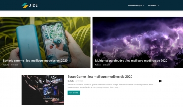 Jide.fr, journal de l'informatique, du design, et de l'électronique