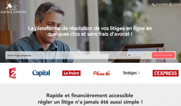 Justice Express, plateforme de résolution de vos litiges en ligne