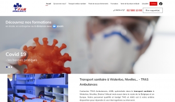 TFAS Ambulances: entreprise de transport sanitaire sur Waterloo