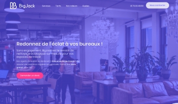 Bigjack.fr, entretien et nettoyage de bureaux parisiens