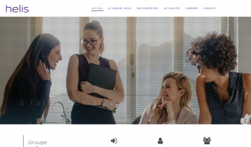 Groupe Helis, le portail web de votre cabinet conseil spécialiste IT  à Paris