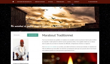 Maitre Hadj Jacob, grand voyant médium africain traditionnel