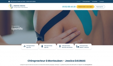 Chiropracteur Daumas Montauban, portail web de votre chiropracteur à Montauban