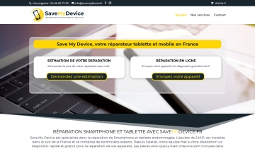 Services de réparation de téléphones, de tablettes et d’ordinateurs