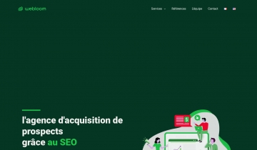 Webloom: votre agence d'acquisition de prospects