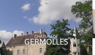 Le château de Germolles en Bourgogne