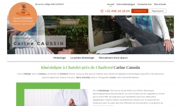 Carine Caussi, cabinet de kinésiologie à Châtelet