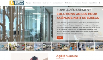 Aménagement de Bureau Sophia Antipolis