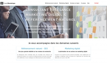 CoachNumerique, référencement naturel et marketing digital