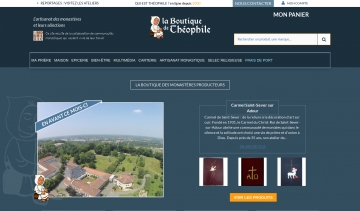Boutique de Théophile, vente en ligne de meilleurs produits monastiques 
