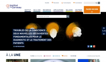 ICM, site d'information sur l'institut du cerveau-ICM