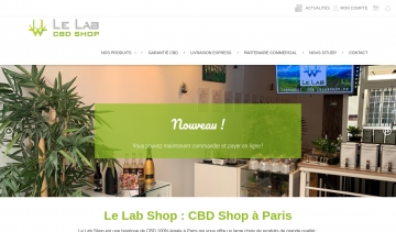Le Lab Shop : la meilleure boutique de CBD à Paris