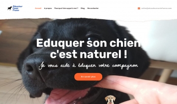 Céline, Educateur Canin France, le partenaire idéal pour dresser votre chien