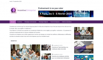 Incentive-Entreprise, le blog destiné à l'univers des stratégies de marketing