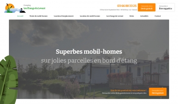 Camping haut de gamme avec mobil-homes à Bray-sur-Somme