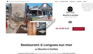 Le Bouche à Oreilles : restaurant à Longues-sur-Mer,  des plats de qualité