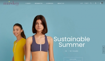 Miska Paris, vente en ligne des maillots de bain pour les adolescentes 