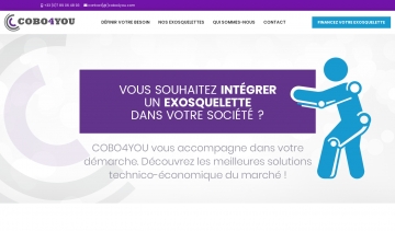 Cobo4you:  pour la conception de votre exosquelette