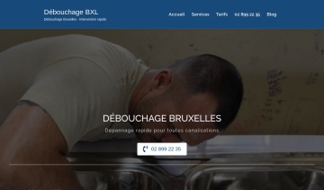 DÉBOUCHAGE BRUXELLES, une entreprise spécialisée dans l’entretien de vos canalisations