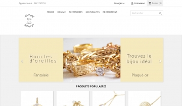 Bijou en or : site de vente en ligne de bijoux plaqués or