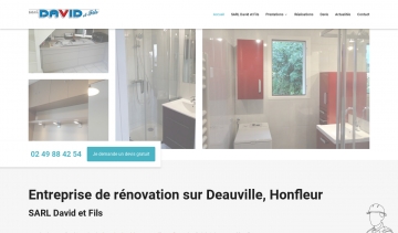 Sarl David et Fils, votre spécialiste en rénovation intérieure sur Deauville