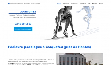 Alain COTTIER : votre podologue sportif compétent à Nantes