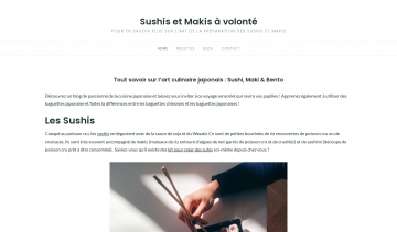 Recept Sushi, informations et guides sur les matériels culinaires japonais