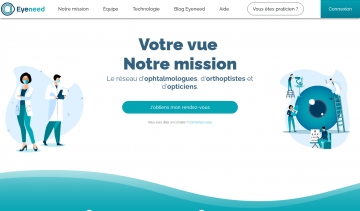 Eyeneed : prise de rendez-vous rapide avec les professionnels de la vue