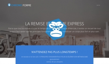 Chronoforme : plateforme d’informations pour garder votre forme 