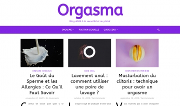 Orgasma : blog pratique dédié à la sexualité et au plaisir