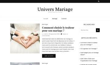 Univers Mariage : tout pour réussir son mariage de rêve