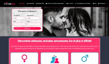 Chti-love, plateforme web pour faire des rencontres sérieuses gratuitement