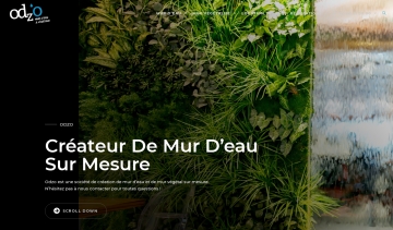 mur d'eau sur mesure 