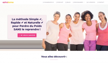 Extraforme, perdez du poids et préservez votre santé