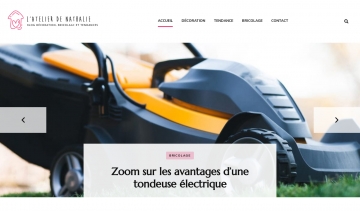 L'atelier de Nathalie, Blog décoration, bricolage et tendances