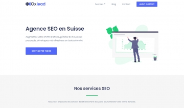 Oxlead : agence SEO à conscience professionnelle en Suisse