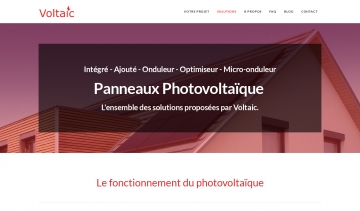 Panneaux photovoltaiques