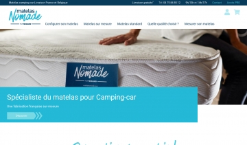 Matelas Nomade: achetez le meilleur matelas de camping-car