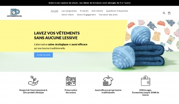 Les Gargouilles, lavez vos vêtements sans aucune lessive 