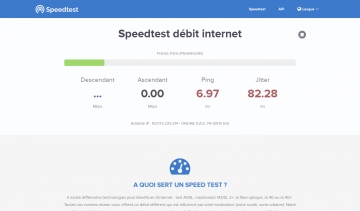 Speedtest, service gratuit pour une estimation réelle de votre connexion internet