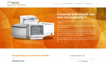 Comparatif des meilleurs mini lave-vaisselles