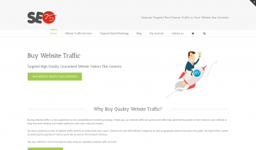 SEO and website traffic London - SEO25.com