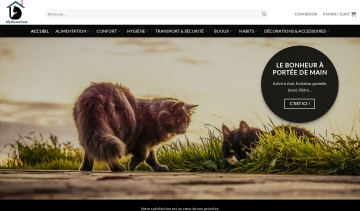 Myhomecats: Vente d'accessoires et de matériels pour les chats 
