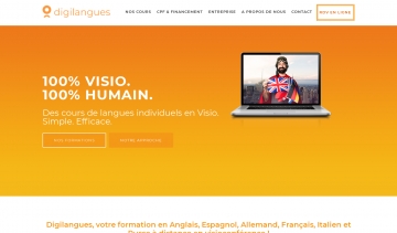 Digilangues: plateforme d'apprentissage des langues