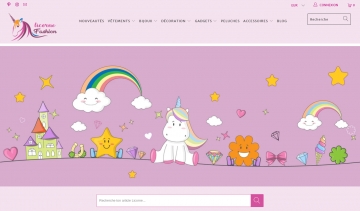 LICORNE FASHION, boutique d'accessoires et de vêtements licorne