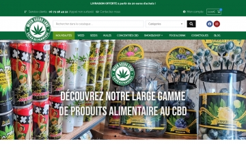 Votre boutique digitale de vente de CBD en France