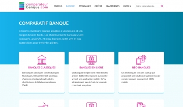 ComparateurBanque : choisir la meilleure banque adaptée à son profil