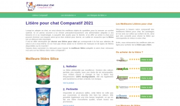 Litière pour Chat, comparatif des litières pour chat de 2020