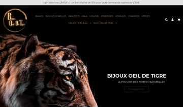 bijoux oeil de tigre