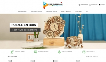 Puzzledebois, spécialiste de la fabrication et la vente des puzzles en bois